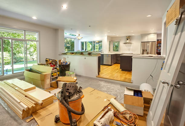 Professional Cabinet Refacing technician working in Hamburg, MN